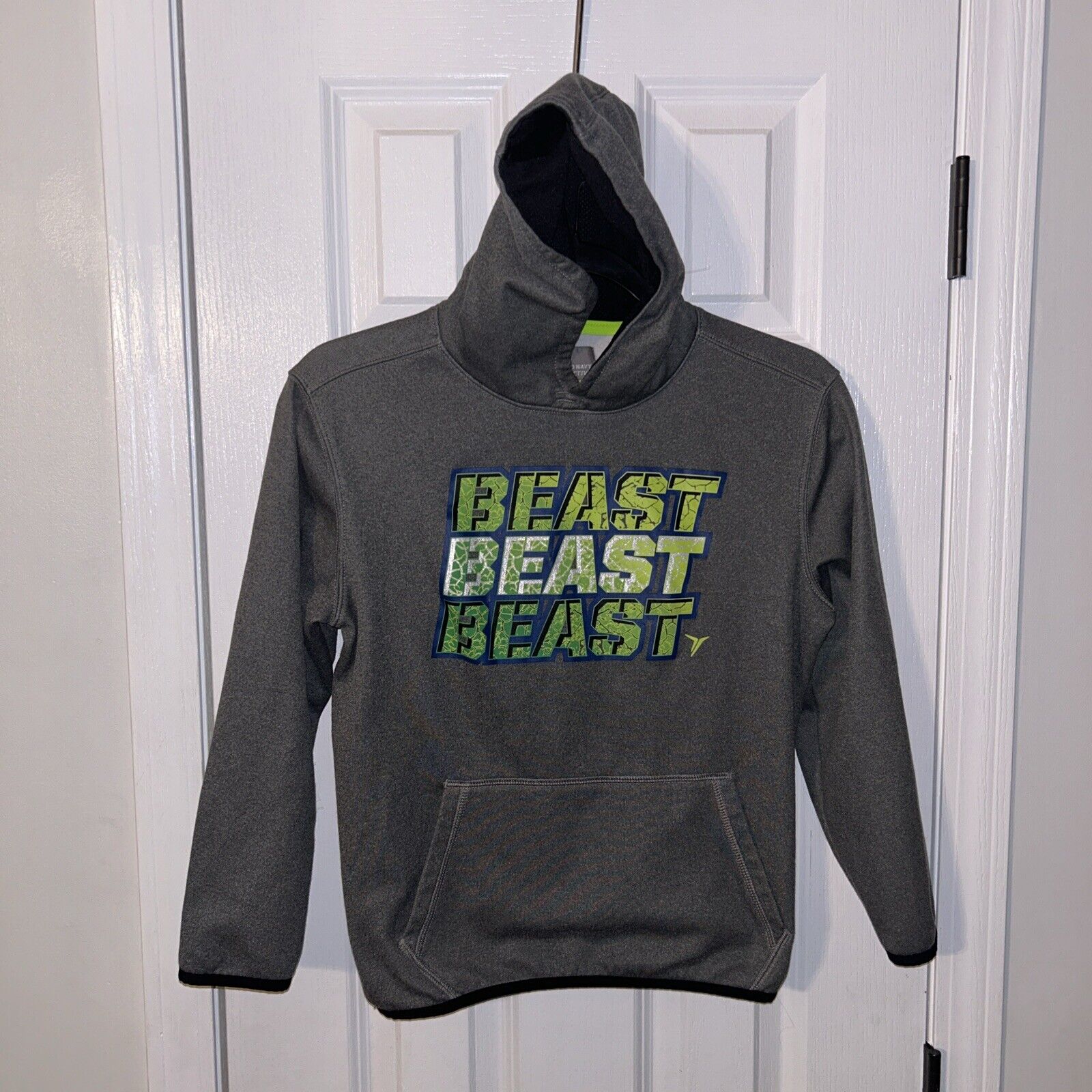 Old Navy Youth Size L 1012 Gray Hoodie Beast Beast Beast Old Navy Youth Size L 1012 Gray Hoodie Beast Beast Beast